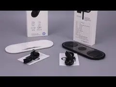 Заряжатели многофункционального быстрого умного дозора 15W беспроводные напечатать входной сигнал c video