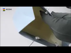 250gsm Cardboard Paper Shopping Bags Pantone 4C Offset With Handles