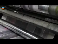 Обслуживания печатания брошюры буклетов листовки седлают шить смещение 4C video