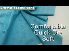 Mesh Breathable Sports Fabric 85% Nylon 15% Spandex 170gsm UV Proof