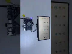 Стена монитора Lcd открытой рамки металла RK3399 андроида 7,1 установила video