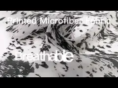 Prova impressa da água da Uv-prova da tela 35gsm de Microfiber, prova de óleo e para manchar a prova 100% de nylon