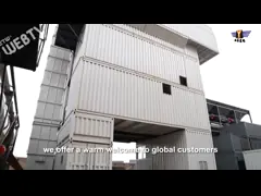 Завод асфальта аэропорта 80TPH смешивая, завод асфальта смешивания BV 1000KG горячий video