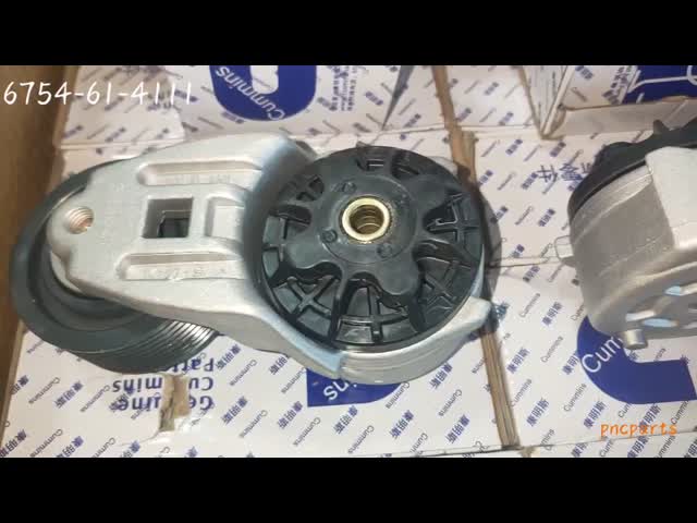 6754-61-4111 пояс PC200-8 KOMATSU PC300-8 Tensioner видео