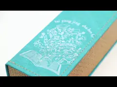 Случай стекел крутого квадратного утюга кожаный 14.9cm Handmade video