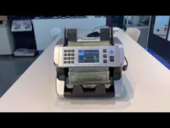 Долларовая банкнота считая счетчик денег подвергает AL-185 УЛЬТРАФИОЛЕТОВЫЙ дисплей механической обработке 1000pcs/Min MG TFT video