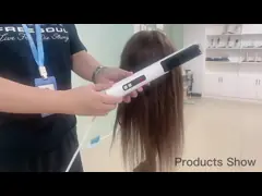 Выправляя MCH нагревая и завивая фен для волос дизайна щетки Анти--ошпаривая новый video