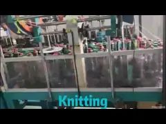 парашют заплетения 550lb связывает зарево ядра нейлона в темном отражательном Paracord video