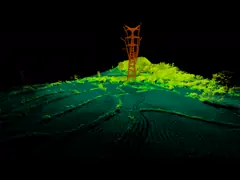 БПЛА LiDAR System Geosun gAirHawk GS 130H DJI M600 Pro Livox Horizon LiDAR video