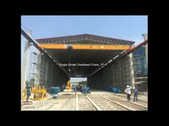 Беспроводной прогон надземного крана дистанционного управления одиночный с хорошим подъемом video