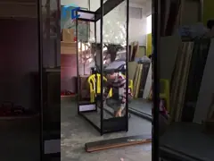 доска меламина шкафа витрины дисплея длинного магазина 47in стеклянная со светом СИД T5 video