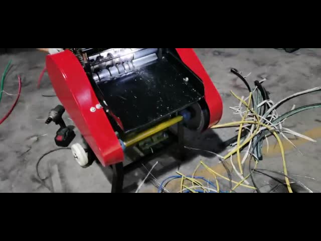 力3つのKwの銅線の除去機械直径1-60のMm