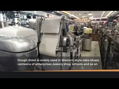 Тип столешницы ресторана вертикальный машины завальцовки 380v теста хлеба кислого Sheeter video