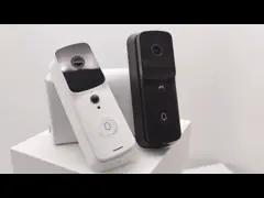 водоустойчивая умная домашняя беспроводная батарея камеры дверного звонока 1080P использующая энергию video