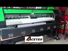 Pana 6 футов принтера большого формата, принтера знамени гибкого трубопровода 2880 Dpi video