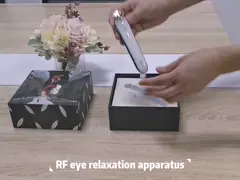 Massager глаза 2Watt и стороны USB перезаряжаемые нагретый video