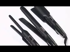 Домашние волосы Straightner пользы 45W LCD плоские керамические покрытые для людей video