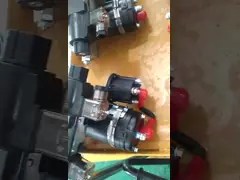 двойник источника питания DC 12V мини гидравлический действуя с дренажной пробкой video