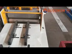 крен угла стены 20m/Min формируя машину с пробивая отверстиями video