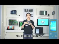 Реклама LCD 32 дюймов показывает пол высокой яркости стоя Signage цифров video