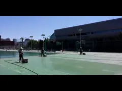 Suelo de la cancha de básquet de ITTF CN-S01 y alto suelo impermeable de Quanlity video