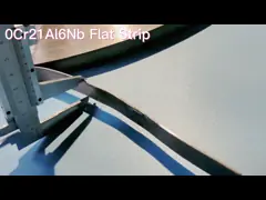 плоский нагревающий элемент металла прокладки 0Cr21Al6Nb для бытовых приборов video