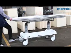 Medical Hydraulic Cadaver Trolley Height Adjustable Mortuary Stretcher For Hospital