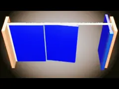 Галерея вися мобильные системы стены раздела доски настенного дисплея раздела модульные video