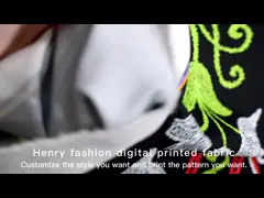 Ткань 148Cm горячей печати ткани моды цветов 100%Polyester цифров продажи различной флористическая для платья video