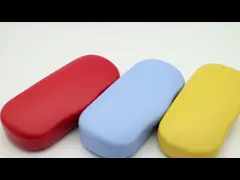 Персонализированные стекла покрывают случай зрелища трудного пластикового держателя Eyeglasses изготовленный на заказ защитный для людей женщин video