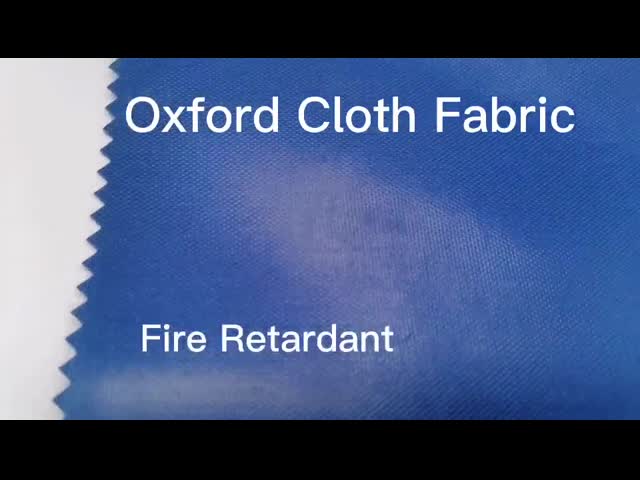 420DX420D 100 Nylon Oxford Fabric 150cm 180gsm Fire Resistant Material Fabric