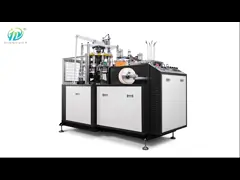 Устранимая высокоскоростная машина бумажного стаканчика пульсации одиночного листа повторно использовала бумажное 3~12OZ video