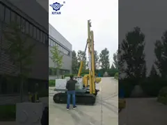 Улучшение земли буровой установки двойной трубы XL 50C гидравлическое роторное video