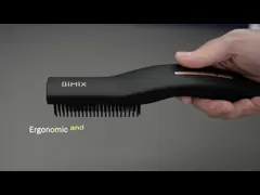 Щетка раскручивателя бороды иона утверждения 140℃-220℃ CE отрицательная video