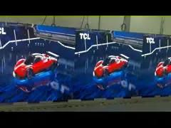 Крытый экран дисплея P1.667 приведенный со шкафом 640 x 480mm алюминиевым video