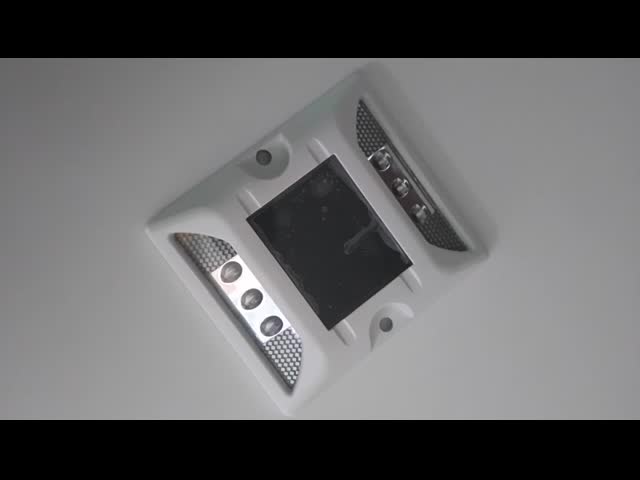 Алюминиевая расквартировывая солнечная дорога СИД обивает кристаллическое 250MA 2V Mono видео