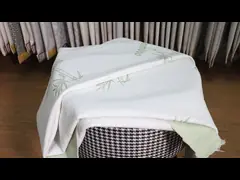 Прочный материал Джерси полиэстера ткани трико полиэстера 220gsm для тюфяка video