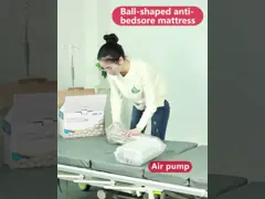 Тюфяк воздуха пузыря PVC медицинский, подгонял анти- Decubitus тюфяк воздуха для больничной койки video