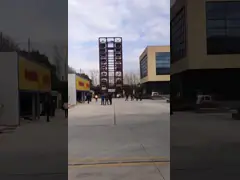 PCS Automated Multilevel Car Parking System Traction Comb Tower