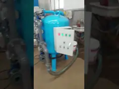 Обойдите фильтрацию мелкие мультимедиа песка фильтруют водоочистку 5-12m/H максимальное 15m/H video