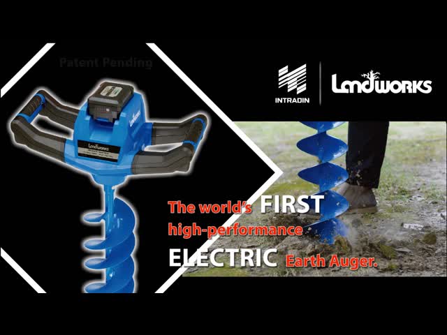 Home Garden Yard Electric Earth Auger Landscaping Power Equipment
