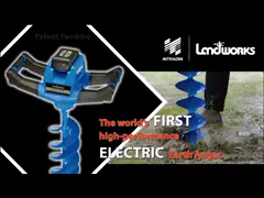 Сверло земли домашнего двора сада электрическое благоустраивая силовое оборудование video