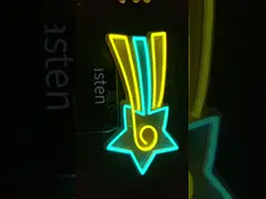 Подарок Ac100v привел неоновую вывеску никакое хрупкое рождество водостойким Санта Клауса Cuttable не сделайте video