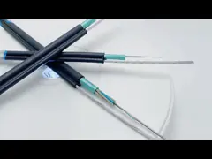 Диаграмма 8 кабель оболочки PE GYTC8S воздушная оптического волокна одиночного режима кабеля волокна video