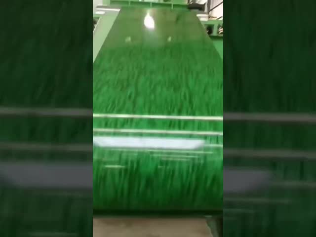 Thickness 0.52mm PE Prepainted Galvanized Steel Sheet Coil video