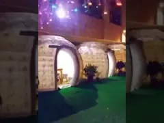 5M Inflatable Bubble Tent Two Layers Good Insulation Outdoor