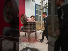 Погрузочно-разгрузочное оборудование дробилки челюсти 10TPH 20TPH вторичное промышленное video