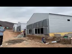 Multi дом птицефермы здания стальной структуры этажа этажа 2 video