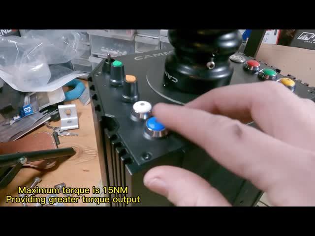 Машина имитатора вождения автомобиля Sim безредукторной передачи Cammus 15Nm видео