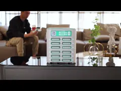 СИД x банка 4 силы киоска похищения мобильной зарядной станции 10000mah анти- video